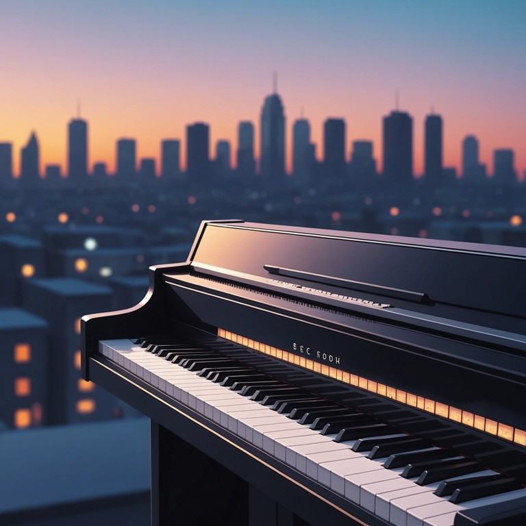 An instrumental track that harnesses the quiet energy of evening cityscapes. Soft electric piano notes intertwine to form a relaxing soundtrack that complements moments of personal reflection and calm.