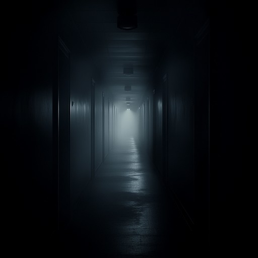 This track features unsettling atmospheric textures and deep drones, creating an immersive experience of walking through dark, shadowed corridors. The inclusion of haunting soundscapes and subtle, distant echoes enhances feelings of unease, making it a perfect backdrop for any horror or suspense themed project.