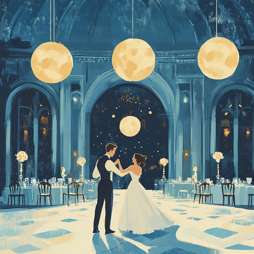 A deeply emotional waltz that seamlessly blends classical and romantic influences. The lush orchestration utilizes soaring strings, harmonizing woodwinds, and a grand piano to create an atmosphere of longing and passion. The melody flows through crescendos and delicate interludes, evoking imagery of a moonlit ballroom and heartfelt dances.