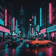 nostalgic melodies meet futuristic cyberpunk soundscapes.