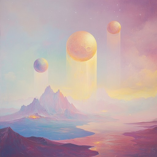 Experience an immersive journey through otherworldly dimensions where ethereal melodies and psychedelic textures merge, enveloping listeners in a state of cosmic tranquility.