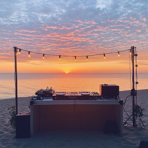 Dive into the electric feel of a sunset beach bash, blending powerful synthesizer tunes with catchy, uplifting rhythms that keep the dance floor alive. A celebration of fun and warmth.