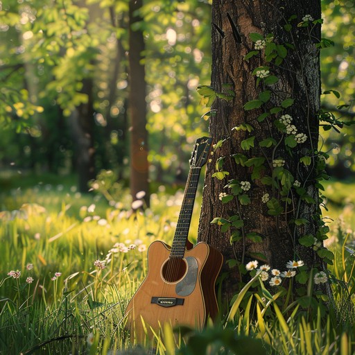 A gentle instrumental piece blending heartfelt acoustic guitar with tender background shimmer. It evokes wistful memories of sunlit, simple days filled with personal reflection and gentle longing.