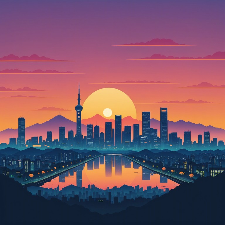 This instrumental track combines a gentle acoustic guitar with vintage synthesizer sounds to evoke a sunset over seoul in the early 2000s, when kpop was gaining international momentum. The melody is warm and reflective, perfect for reminiscing or contemplative moments.