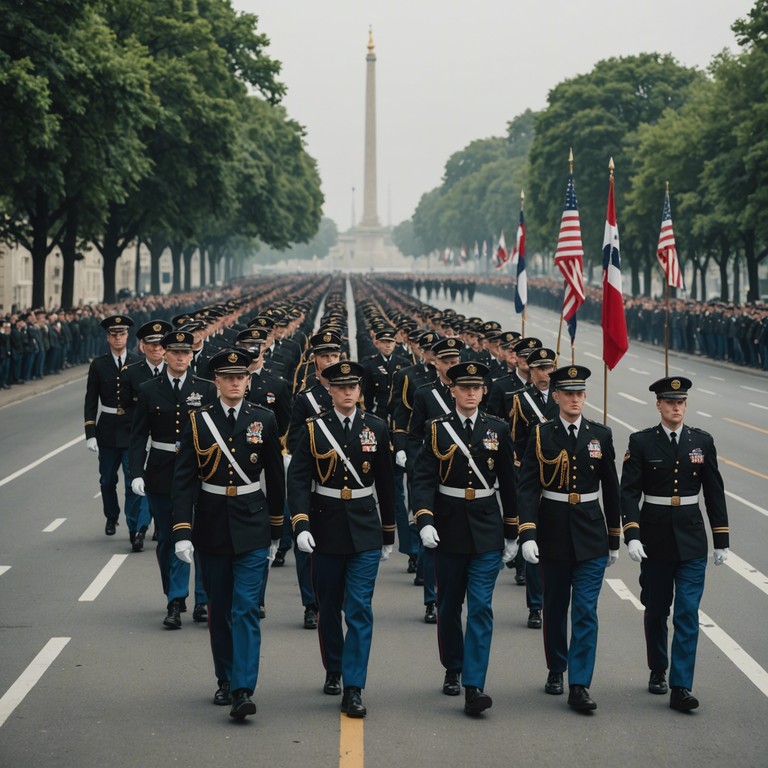 This alternative version deepens the emotional landscape, focusing on the courage and self sacrifice of fallen heroes through stirring orchestral sweeps that capture the essence of bravery and loss.