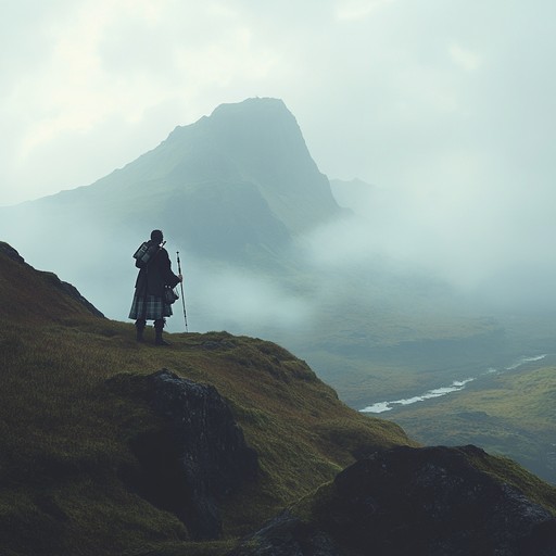 A deeply emotional and melodic piece capturing the fervor and spirit of the scottish highlands. The melody flows like the rolling hills, full of passionate crescendos and delicate, heartfelt passages. The traditional folk essence is enriched by modern harmonizations, creating a soulful and evocative soundscape that transports listeners to the highland mist.