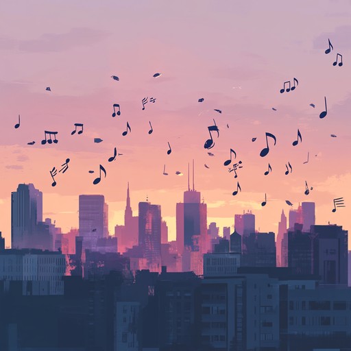 A smooth instrumental that blends uplifting jack swing rhythms with chill melodies, capturing the joyful energy of city nights.