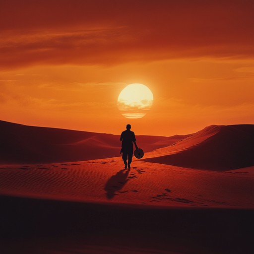 An evocative instrumental showcasing the oud in a blend of traditional middle eastern harmonies and modern atmospherics, painting vivid images of desert horizons and ancient tales.