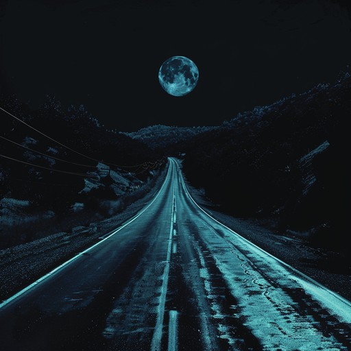 Imagine a late-night drive down a deserted highway, with the full moon casting shadows. The sound of an electric guitar captures the essence of solitude and introspection, matched with the raw energy of blues rock. The track gradually builds in intensity, reflecting the internal and external journey through the night.