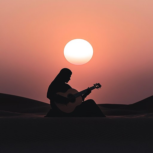 A stirring instrumental track that combines the soulful sound of the oud with uplifting harmonies, reflecting the optimism carried by winds across the desert landscape.