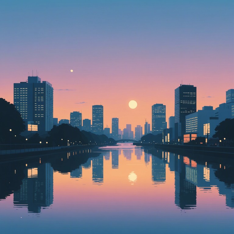 A melodic journey through tokyo's quiet night, where every note from the koto captures the essence of tranquility and the gentle whisper of the bustling city fading into the night. The music is a perfect backdrop for moments of introspection or quiet evening walks.