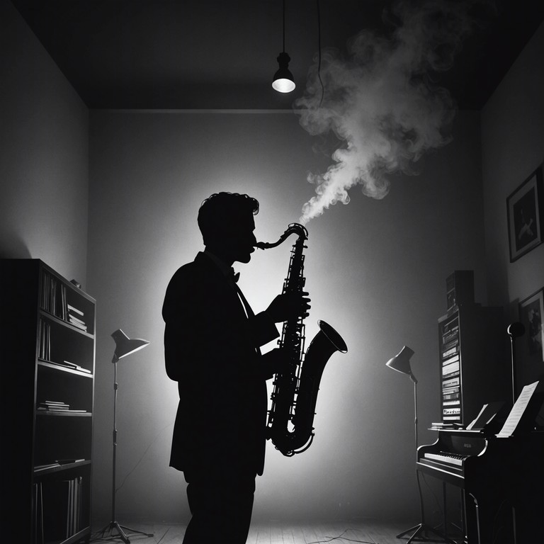 Imagine sitting in a dimly lit speakeasy in harlem, with soft whispers around you as the saxophone player brings to life the essence of smooth jazz and soul, creating a soothing atmosphere that envelops the room. Each note resonates with a calming effect, echoing through the corridors of the peaceful night.