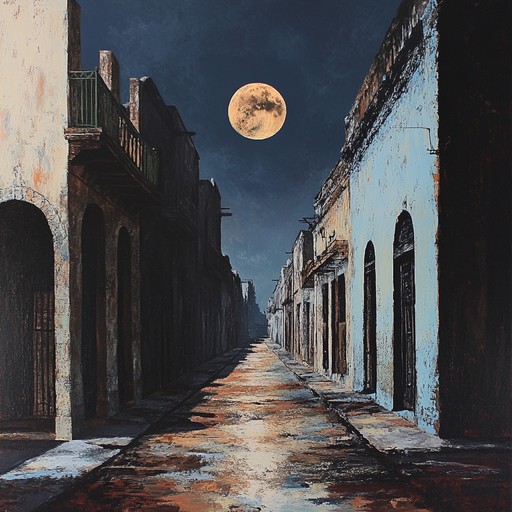 A mesmerizing mix of hypnotic latin rhythms, jazz influences, and a sultry ambiance, 'deserted cuban midnight' transports you to a moonlit night in havana. Echoing saxophone melodies intertwine with percussive congas, creating a captivating narrative of an enchanted yet lonely evening in the heart of cuba.