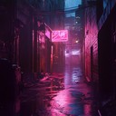 brooding tones engulf futuristic urban dystopian soundscape