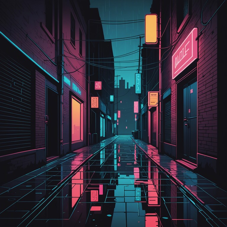 This track encapsulates the feeling of walking through a dimly lit, futuristic cityscape. Gritty idm beats blend with the sound of distant traffic and neon buzz, constructing a sound that's as compelling as it is haunting. Designed to evoke the stark atmospheres of modern urban nightscapes, this piece uses complex rhythms and dark, synthetic textures to tell its story.