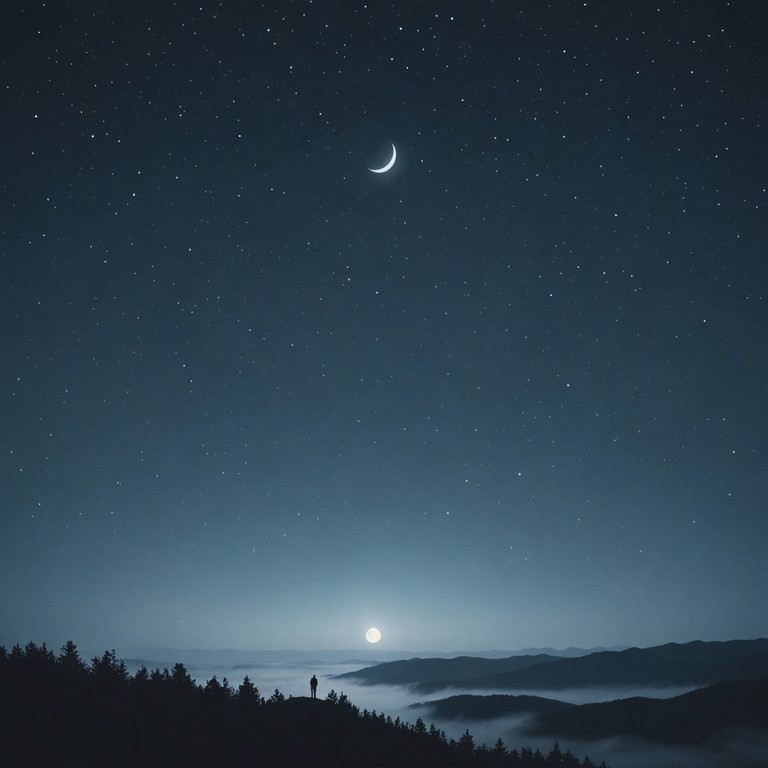 A magnificent old plaza, dusted with moonlight, under a brilliant starry sky serves as the backdrop to this nostalgic and romantic solo violin performance, where each melancholic and soothing tune invites to slow dance, embracing the tranquility of the night.