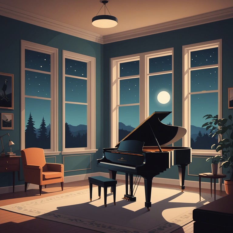 This track is a unique twist on traditional nursery rhymes, incorporating rich, soothing melodies and gentle rhythms that evoke a sense of warmth and nostalgia. The song uses a grand piano to weave a passionate, heartfelt soundscape that turns a simple lull with vintage allure into a profound musical experience.