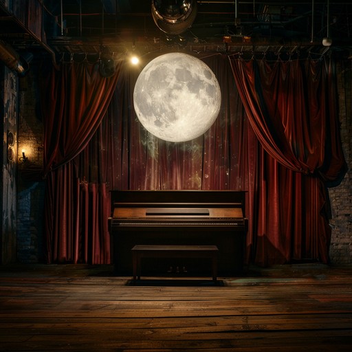 An instrumental waltz filled with serene yet eerie melodies, evoking the ambiance of an old cabaret under the moonlight. The gentle piano and accordion harmonies whisk you away to a bygone era, surrounded by moonlit velvet curtains and nostalgic whispers.