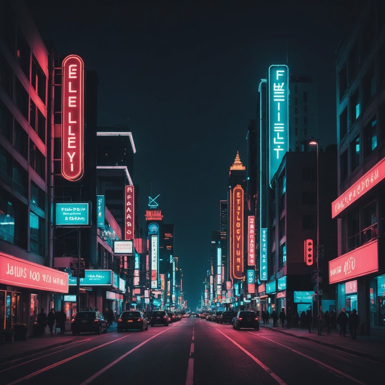 Imagine a cityscape at dusk, lights twinkling softly, where smooth jazz merges with gentle new jack swing rhythms in a composition that is both uplifting and calming. The music is led by a warm electric piano tone that carries the melodic heart of the track, setting a scene perfect for a reflective evening walk through vibrant city streets.