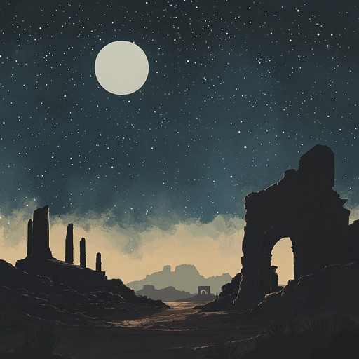 An instrumental piece capturing the mystery of ancient desert cultures, blending traditional middle eastern instruments with modern atmospheric elements to create an ethereal journey through time and space.