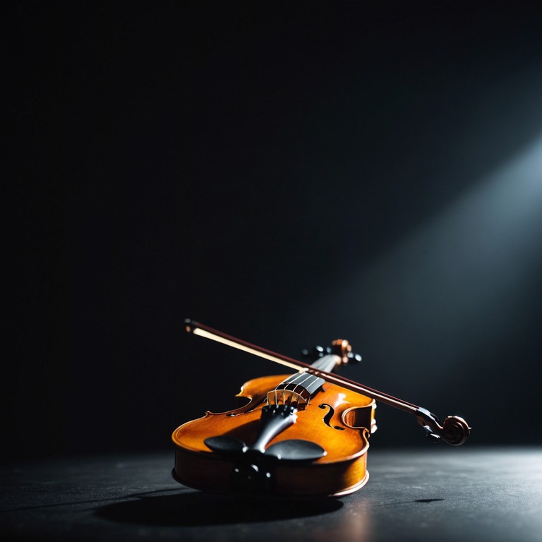 Imagine an opulent theater, the air thick with anticipation, as a violin leads a symphony through a soul stirring performance, encapsulating the journey from doubt to unwavering confidence.