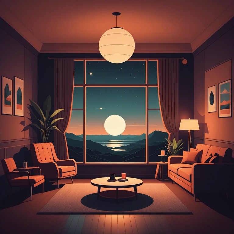 Imagine an instrumental track that encapsulates the serene mood of a tranquil midnight lounge. Smooth jazz influences meld with modern beats to create an atmosphere of cool sophistication. The primary instrument, a saxophone, breathes life into the melody, complemented by subtle electronic textures. This track is perfect for unwinding after a long day or for background ambiance in a chic setting.