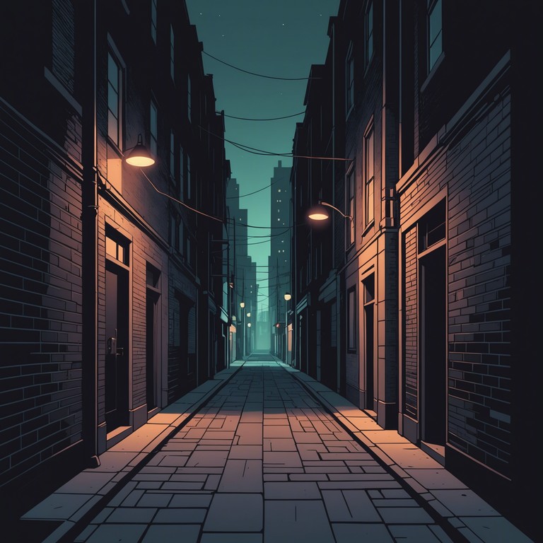 This track blends the raw, unpolished sound of folk music with the slick, shadowy undertones of urban life. Featuring a haunting mix of acoustic guitar riffs layered with deep, resonating cello lines, this piece delves into the heart of a city's twilight to explore themes of isolation and nostalgia. The music progresses like a late night walk through misty streets, evolving with subtle complexity as it echoes the souls of its cityscape.