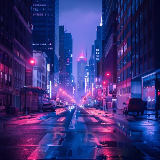 Drifting through a neon lit urban landscape at twilight, this instrumental piece pairs smooth, enchanting synthesizers with a relaxed, pulsating rhythm. It creates a vivid tapestry of sound that captures the magic of city lights reflecting in a river of dreams.