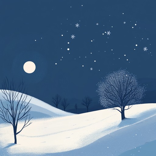 An instrumental piano composition that paints a soundscape of cozy winter nights, evoking feelings of warmth, peace, and togetherness during the holidays.