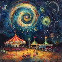 eclectic fusion of vintage circus sounds and electronica