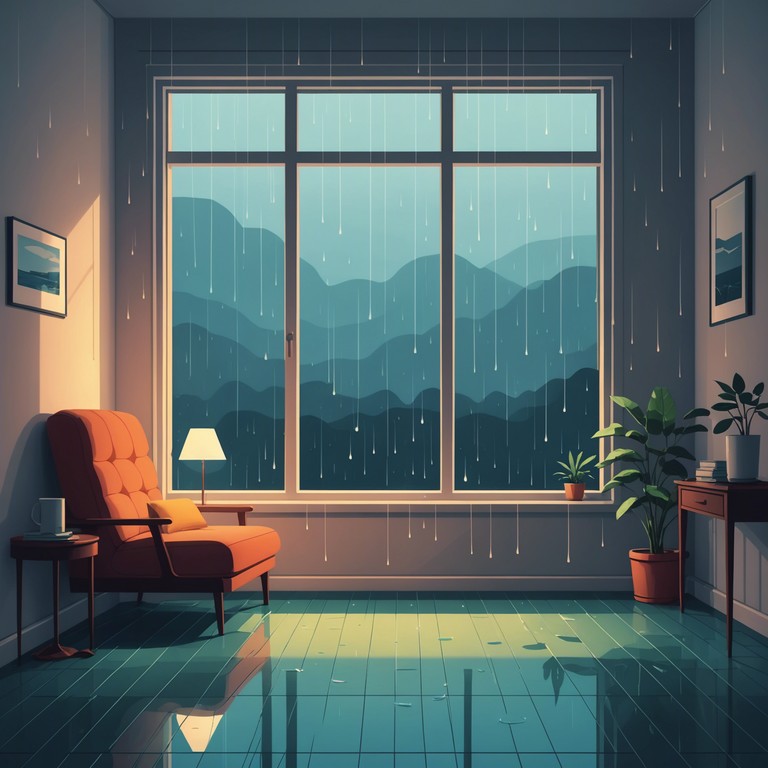 This composition features a series of gentle, melodic tunes that capture the essence of a serene rainy day. Each note flows smoothly, like raindrops on a windowpane, creating a calming and introspective atmosphere that is perfect for easy listening or background music during moments of reflection.