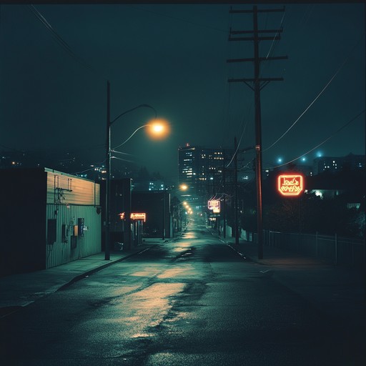 In this track, the thorough blending of lofi hip hop elements with the soulful tunes of memphis jazz captures the essence of a late night drive through the neon lit streets of memphis. The use of vinyl crackling effects and deep bass creates an immersive, nostalgic soundscape