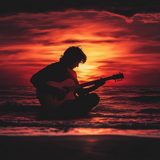 This instrumental rumba piece paints a serene picture of the sun setting, with soft guitar strums and subtle percussion reflecting on the peaceful end of the day, inspiring contemplation and inner peace.