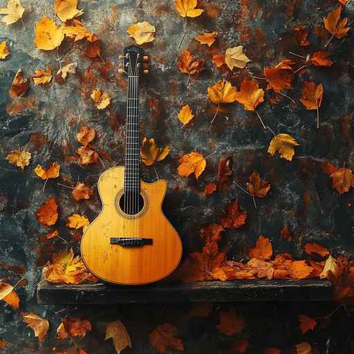 This instrumental piece captures the wistful nostalgia of autumn, with gentle guitar melodies that evoke introspection and longing. Each strum is a whisper of fading warmth, embodying the quiet sadness of a season's end.