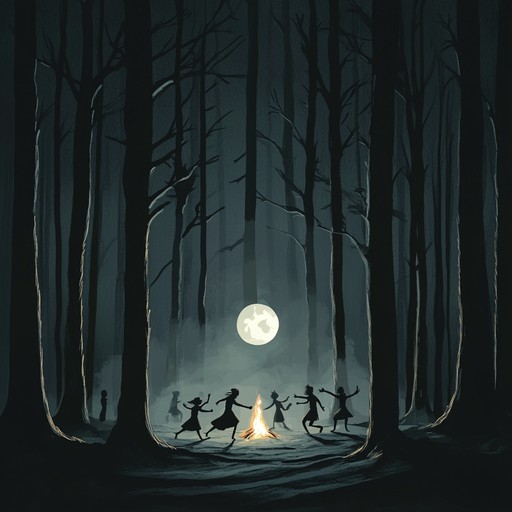 A captivating blend of traditional festive melodies tinged with dark, eerie harmonics. The piece evokes the ancient rituals of a winter solstice celebration, filled with haunting folklore and mystical traditions. Perfect for storytelling through music, it carries listeners through the hauntingly beautiful landscapes of forgotten times.