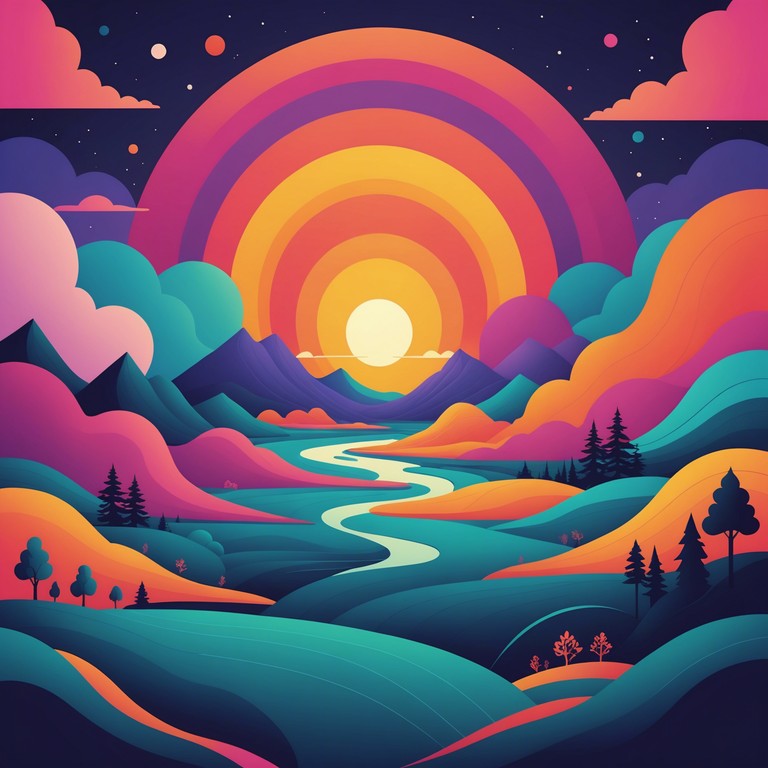 This track combines the nostalgic tones of traditional instruments with the ethereal, mind bending effects of psychedelic music, creating a surreal auditory journey back in time. The music starts with a calm, inviting tone and slowly transitions into more vivid, hallucinogenic soundscapes, blurring the boundaries between the old and the new.