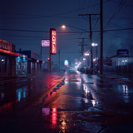 A soothing yet edgy instrumental piece blending smooth rhythmic patterns with dark, atmospheric elements to create the perfect backdrop for unwinding during late night urban moments