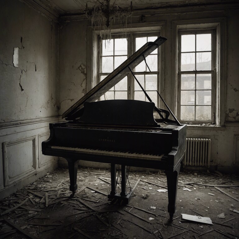 An immersive exploration into the depths of solitude and melancholy, where each piano note helps paint a vivid picture of reflective isolation. The composition invites listeners to delve into their own past, uncovering forgotten corners of their memories within the echoes of the music.