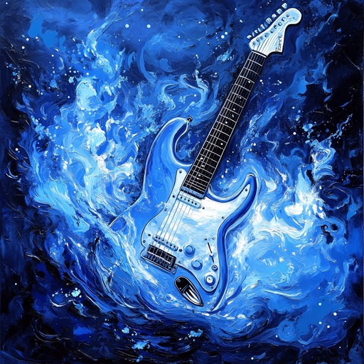 A high energy instrumental featuring ecstatic blues guitar solos, an uplifting melody, and driving rhythms that inspire joy and movement.