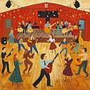 lively bluegrass perfect for dancing and festive gatherings