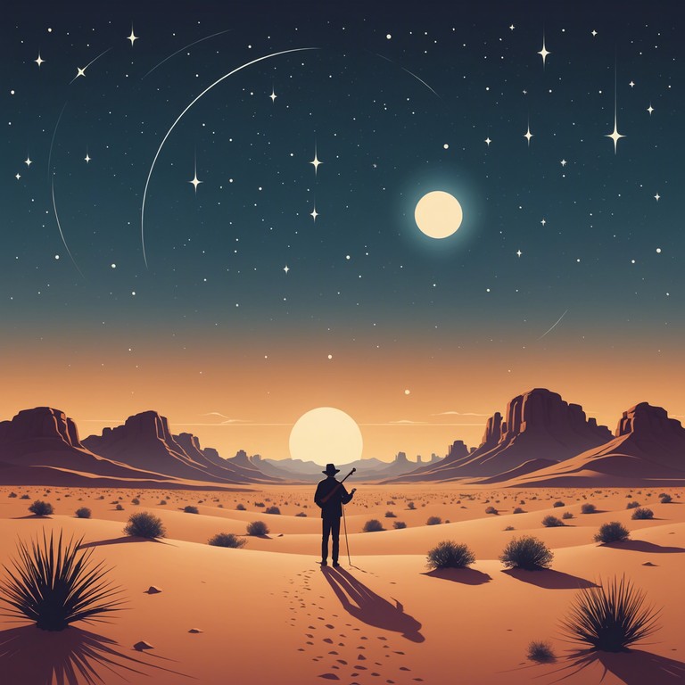 An entrancing blend of traditional middle eastern music with contemporary elegant strings, creating deep emotional resonance. The song combines slow, melodious movements with layered string harmonies, invoking a sense of ancient tales told under starlit deserts. The composition is crafted to transport listeners to an opulent, serene, and mystical landscape.