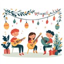 an energetic song to bring joy to children's festivities.