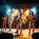 an exuberant salsa anthem celebrating triumph with lively rhythms