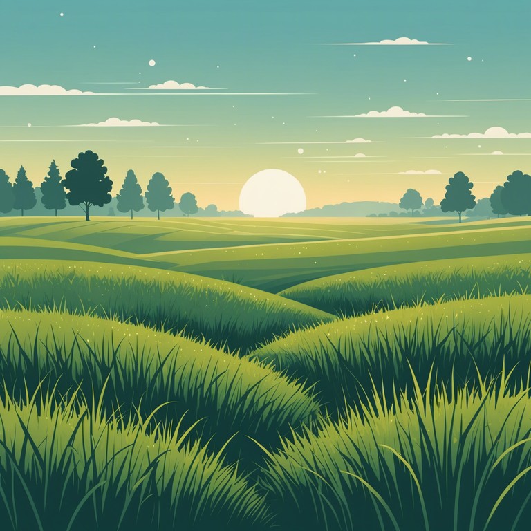 Echoes of past mornings uses gentle guitar plucks to evoke the tranquility and sweet sorrow of remembering days gone by, ideal for serene, meditative moments or as subdued background music.