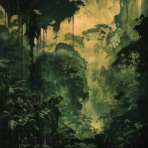 Imagine yourself deep in a misty jungle, surrounded by the echoes of nature and the pulsating rhythms of dub reggae. This instrumental track takes you on a hypnotic journey, layering organic percussion, reverb-drenched guitar licks, and deep, resonant basslines. The sound is spacious and atmospheric, with occasional bursts of melodic brass and haunting, distant vocals echoing through the trees. Close your eyes and let the reggae groove transport you to a hidden paradise.