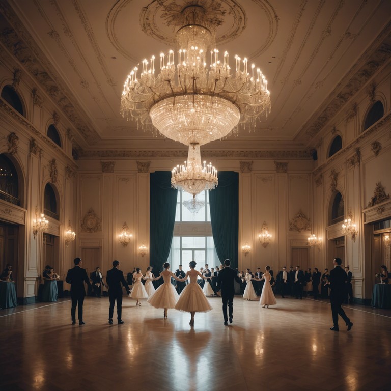 This instrumental track conveys a thrilling adventure set in an elegant ballroom where every note spun by the delicate strings of a violin builds a story of passion and graceful movement. The piece starts with a gentle rhythm, gradually picking up pace, embodying the whirl and excitement of a classic waltz with a modern twist, enticing dancers to lose themselves in the music.