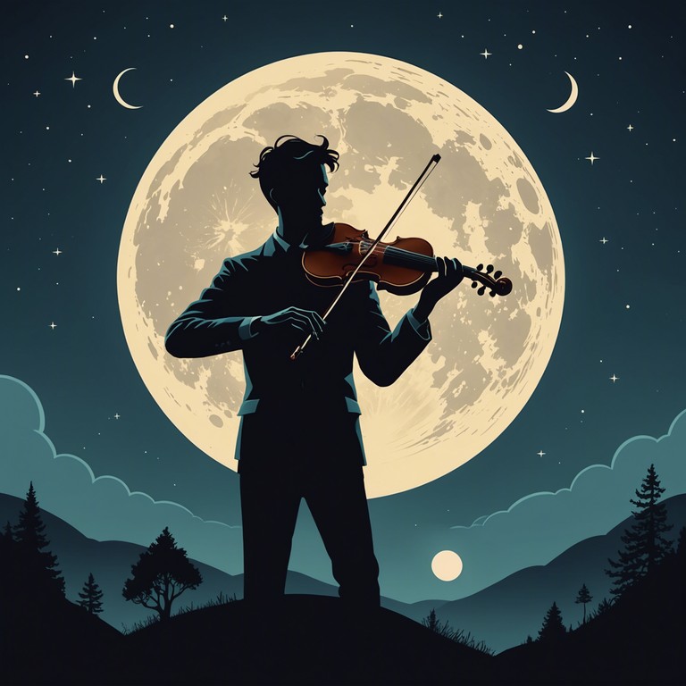 An instrumental that delves into the emotional depth of a lost but undying love, amplified by the soul stirring resonance of the violin, set against a backdrop of subtle gothic rock elements that enhance the mysterious, poignant atmosphere.