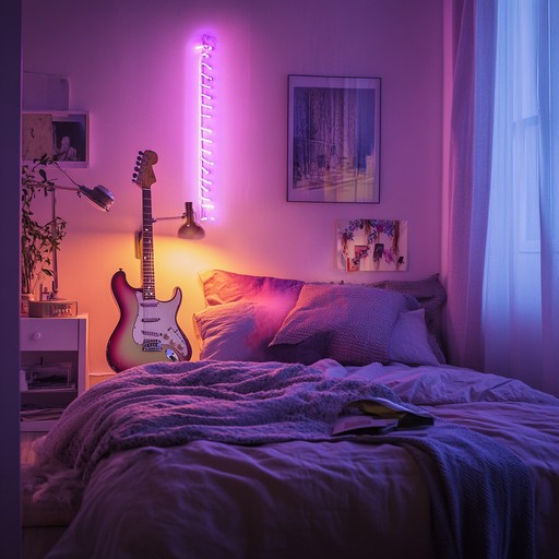 Immerse yourself in this instrumental creation that blends funky grooves with dreamy bedroom pop elements. Soft guitar riffs and shimmering synths float over a laid back rhythm, creating a nostalgic, comforting atmosphere perfect for introspective or relaxing times.