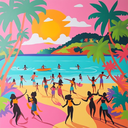 A lively track filled with funky basslines and cheerful melodies that capture the essence of a carefree summer day spent dancing by the beach. Perfect for uplifting spirits and radiating positive energy.