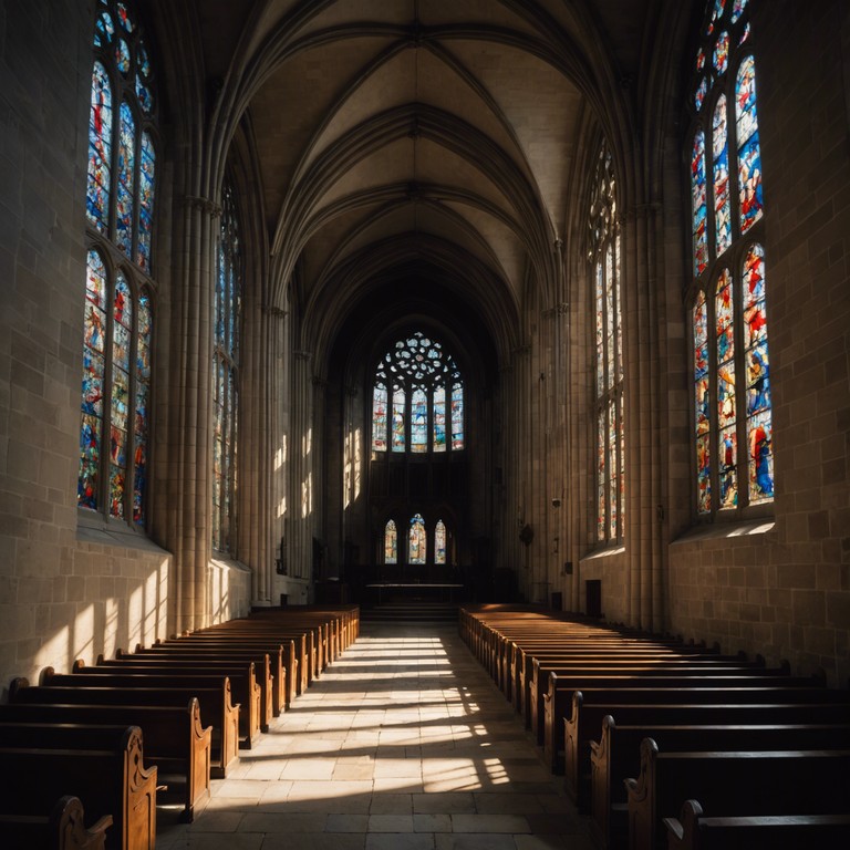 This track features an otherworldly blend of haunting gospel choirs overlaid with deep, psychedelic effects creating a soundscape that feels both spiritual and unsettling. Ethereal voices echo as if floating through an abandoned cathedral, with layers of reverb and subtle dissonance that enhance the eerie atmosphere.